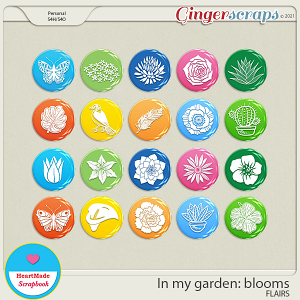 In my garden: blooms - flairs