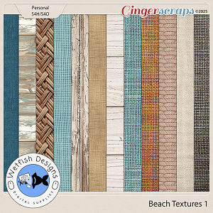 Beach Textures 1 by Wetfish Designs  