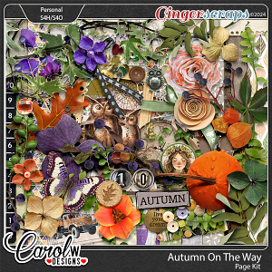 Autumn On The Way-Page Kit