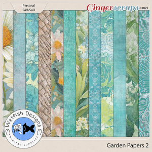 Garden Papers 2 by Wetfish Designs Garden Papers 2 by Wetfish Designs