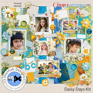 Daisy Days Kit by Wetfish Designs