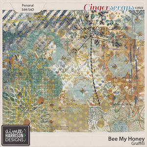 Bee My Honey Graffiti by Aimee Harrison