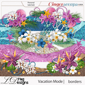 Vacation Mode: Borders by LDragDesigns