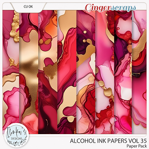 CU Alcohol Ink Papers Vol 35 by Ilonka's Designs
