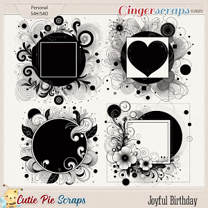 Joyful Birthday Photo Masks