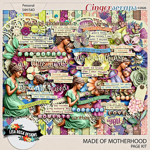 Made of Motherhood - Page Kit by Lisa Rosa Designs