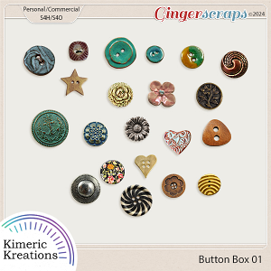 Button Box 01 by Kimeric Kreations  