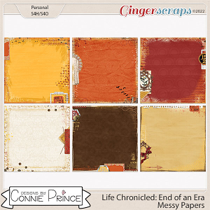 Life Chronicled: End Of An Era - Messy Papers by Connie Prince