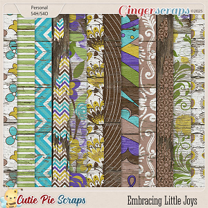 Embracing Little Joys Wood Papers