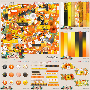 Candy Corn Bundle by The Scrappy Kat