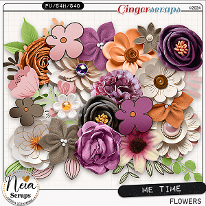 Me Time - Flowers - by Neia Scraps Me Time - Flowers - by Neia Scraps