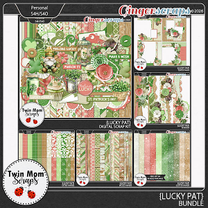 Lucky Pat - BUNDLE by Twin Mom Scraps