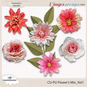 CU-FlowerMix_Vol1 - by Adrienne Skelton Designs