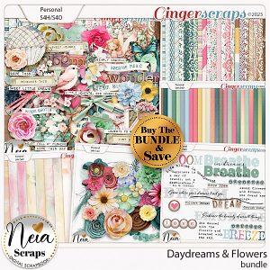 Daydreams & Flowers - Bundle - by Neia Scraps