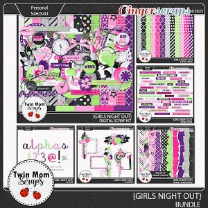 Girls Night Out - BUNDLE by Twin Mom Scraps