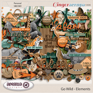 Go Wild - Elements by Aprilisa Designs