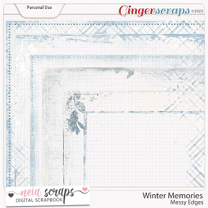 Winter Memories - Messy Edges by Neia Scraps