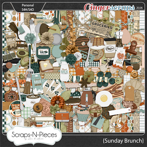 Sunday Brunch Kit by Scraps N Pieces