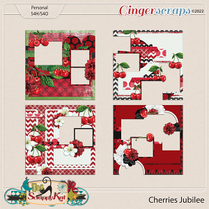 Cherries Jubilee Quick Pages by The Scrappy Kat