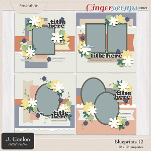 Blueprints 12 12 x 12 Templates by J. Conlon and Sons