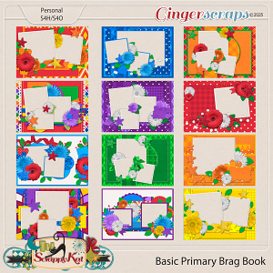 Basic Primary Brag Book by The Scrappy Kat Basic Primary Brag Book by The Scrappy Kat