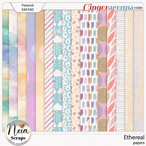 Ethereal - Papers - by Neia Scraps