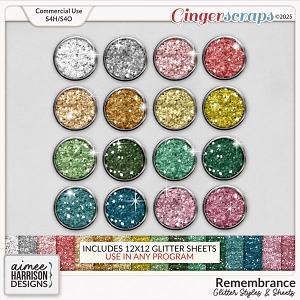 Remembrance Glitters by Aimee Harrison