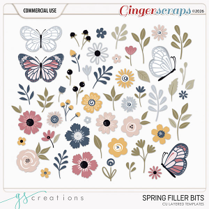 Spring Filler Bits (CU) by GS Creations