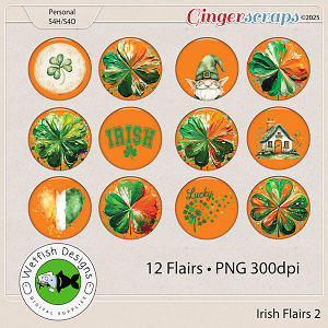 Irish Flairs 2 by Wetfish Designs