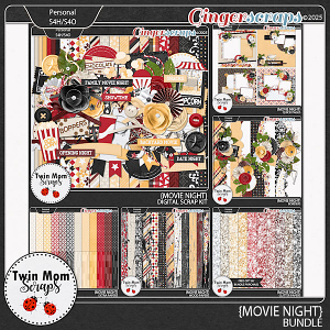 Movie Night - BUNDLE by Twin Mom Scraps