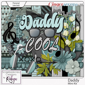 Daddy Mini Kit by Scrapbookcrazty Creations