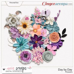 Day by Day - Flowers - by Neia Scraps