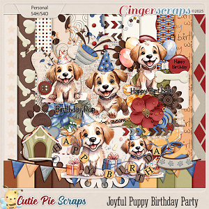 Joyful Puppy Birthday Party Combo Pack