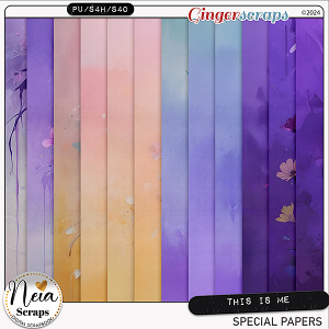 This is Me - Special Papers - by Neia Scraps