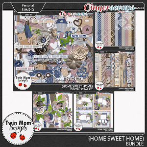 Home Sweet Home - BUNDLE by Twin Mom Scraps