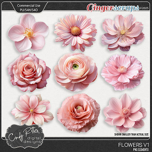 Flowers V1 by Cindy Ritter [CU]