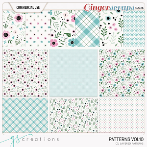 Patterns Vol10 (CU) by GS Creations 