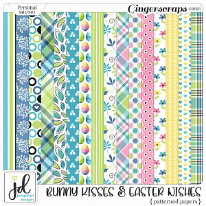 Bunny Kisses & Easter Wishes {Patterned Papers}