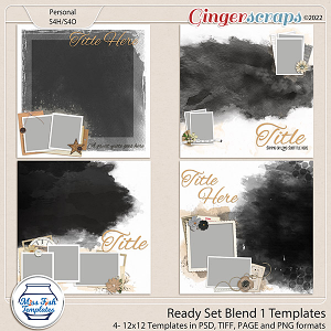Ready Set Blend Templates by Miss Fish