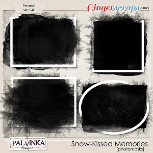 Snow-Kissed Memories Photomasks and Frames by Palvinka Designs Snow-Kissed Memories Photomasks and Frames by Palvinka Designs