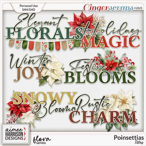 Poinsettias Titles by Aimee Harrison