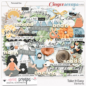 Take It Easy - Elements - by Neia Scraps