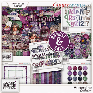 Aubergine Collection by Aimee Harrison