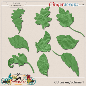 CU Leaves Volume 1 by The Scrappy Kat