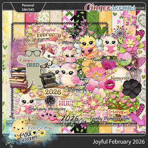 Joyful February 2026 Page Kit 02