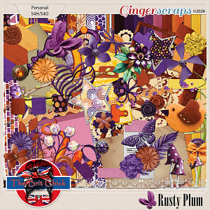 Rusty Plum Page Kit By The Brit Chick