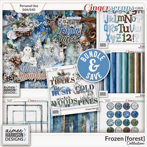 Frozen {forest} Collection by Aimee Harrison