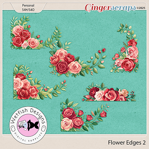 Flower Edges 2 by Wetfish Designs 