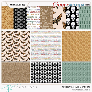 Scary Movies2 Layered Patts (CU) by GS Creations