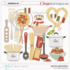 PastaMasters1 Layered Templates (CU) by GS Creations